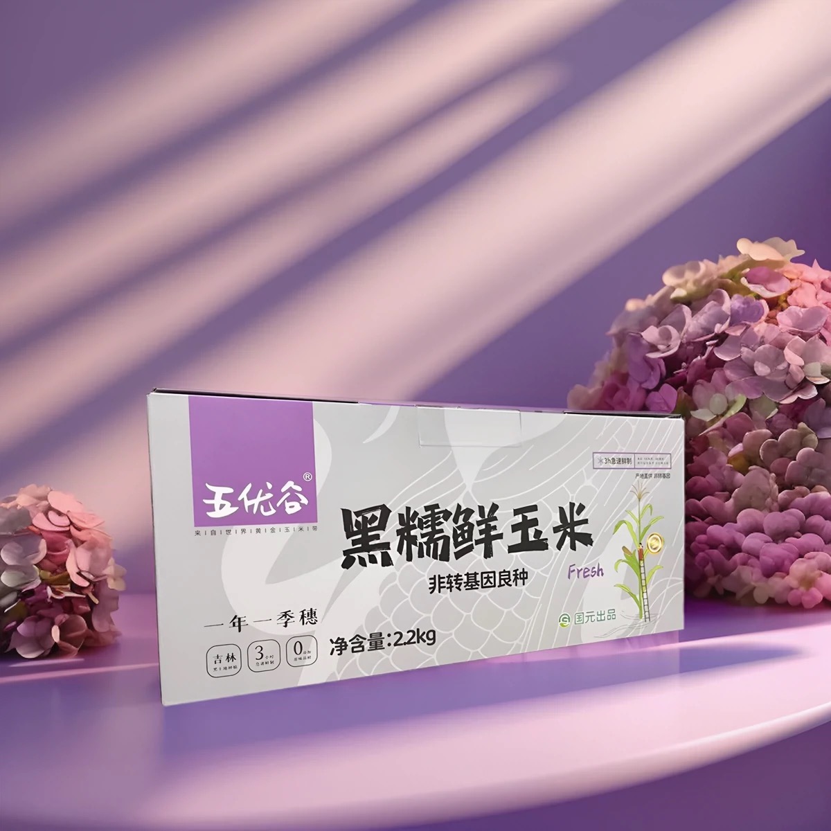 2.2kg五优谷 黑糯玉米
